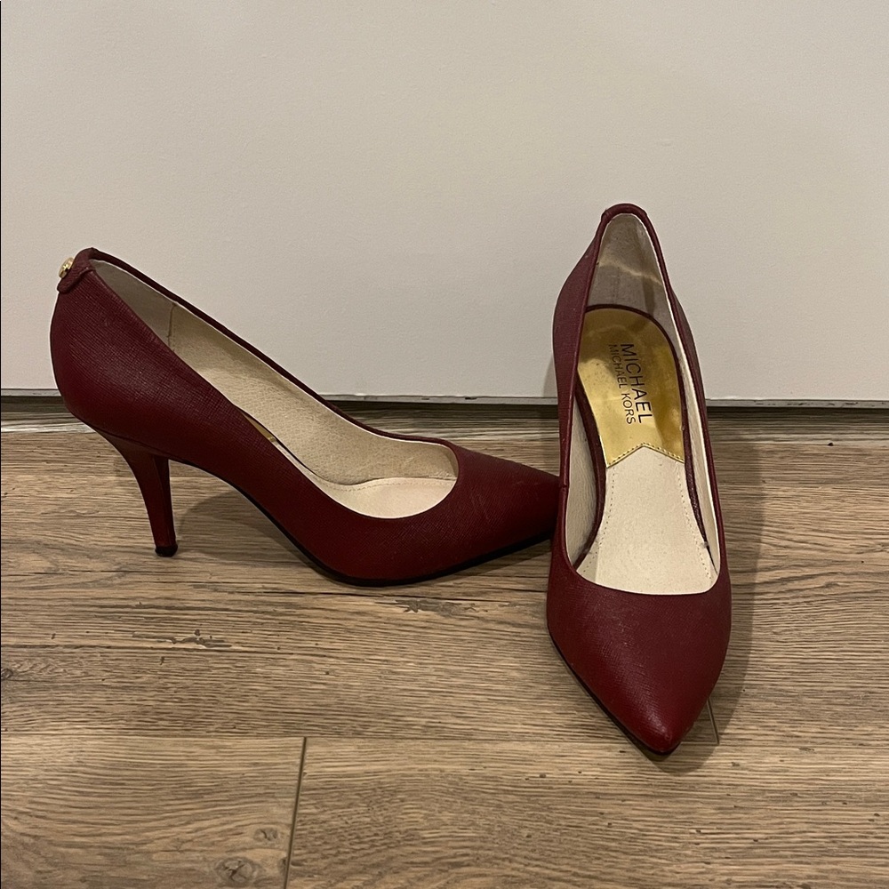 Michael Kors Burgundy Heels